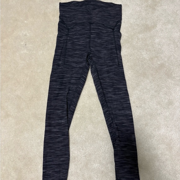 Lululemon Athletica Dark Heathered Leggings - Picture 1 of 3
